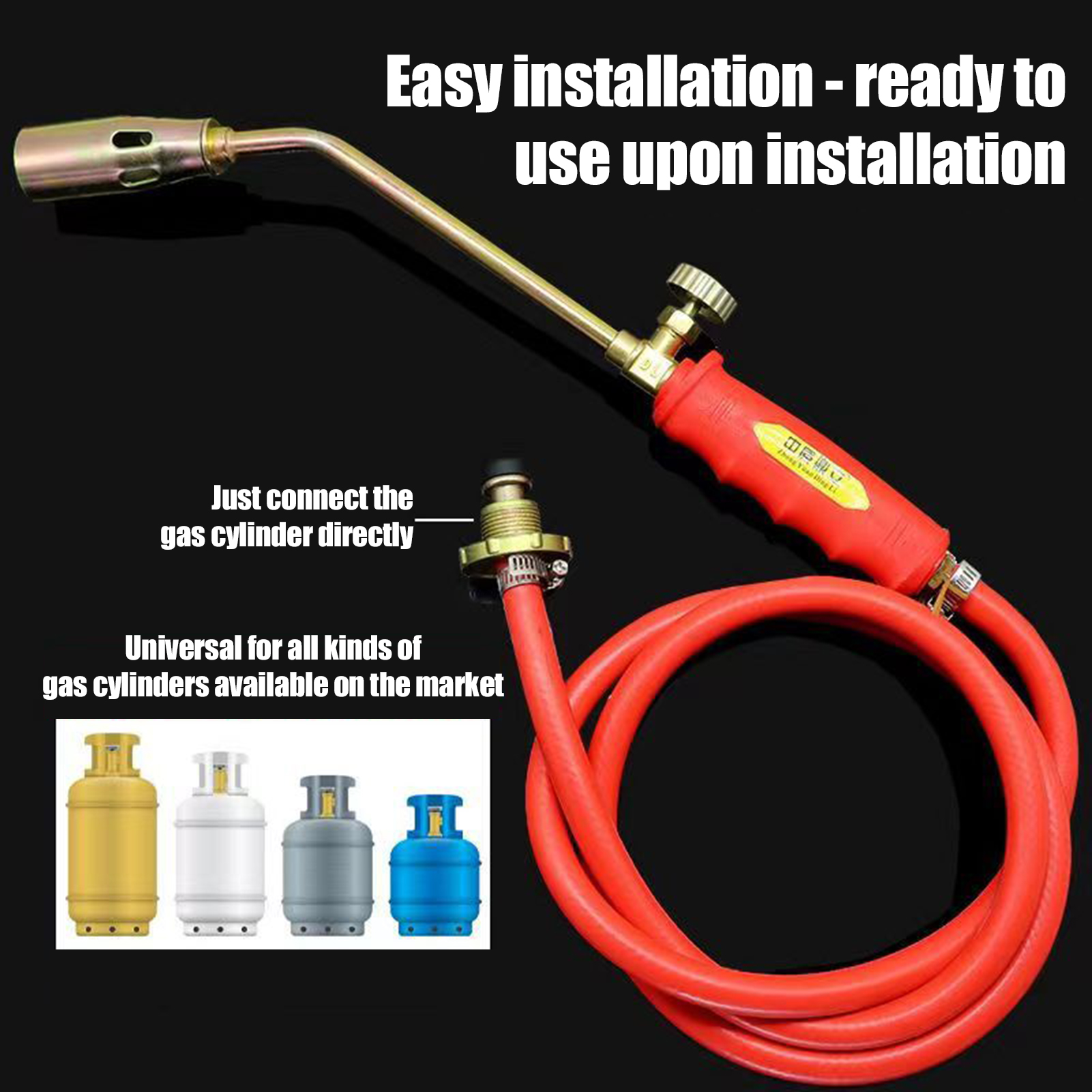 Outdoor Power Burner - Outdoor Camping Burners Portable Manual Igniter