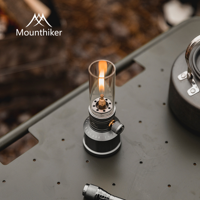 Outdoor Power Burner - Portable Camping Gas Lamp Accessory Candlelight