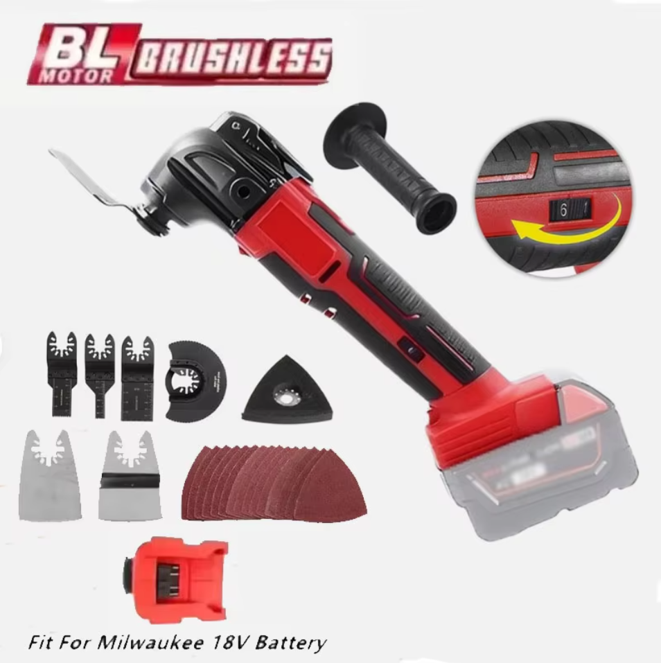 Electric Chainsaw Battery - For Milwaukee 18V Battery Electric Oscillating