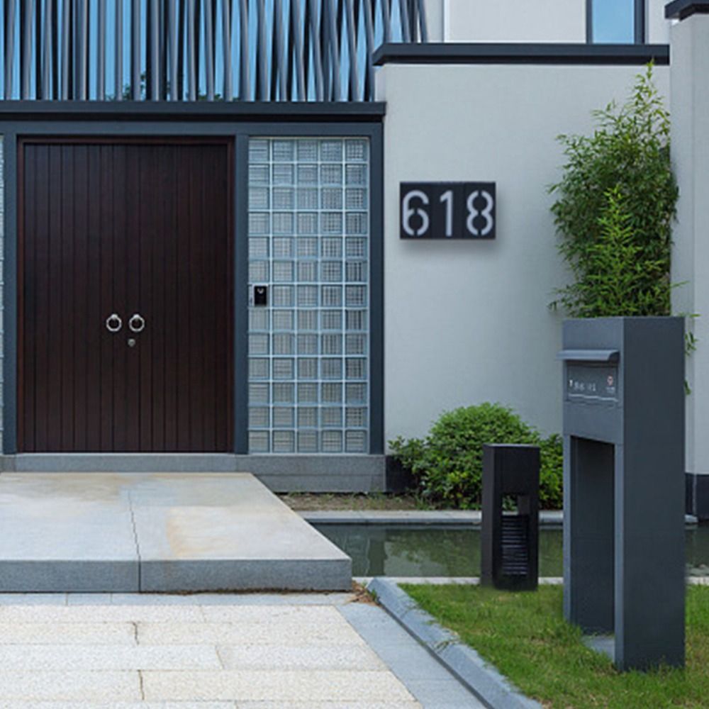 Easy Install Solar LED House N - Outdoor Power Number 리뷰 및 가격