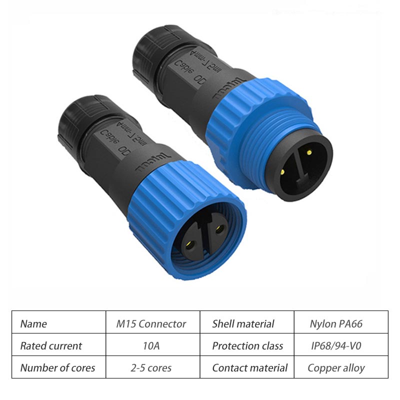 Waterproof M15 2 3 Pin Connect - Outdoor Power And Plant 리뷰 및 가격