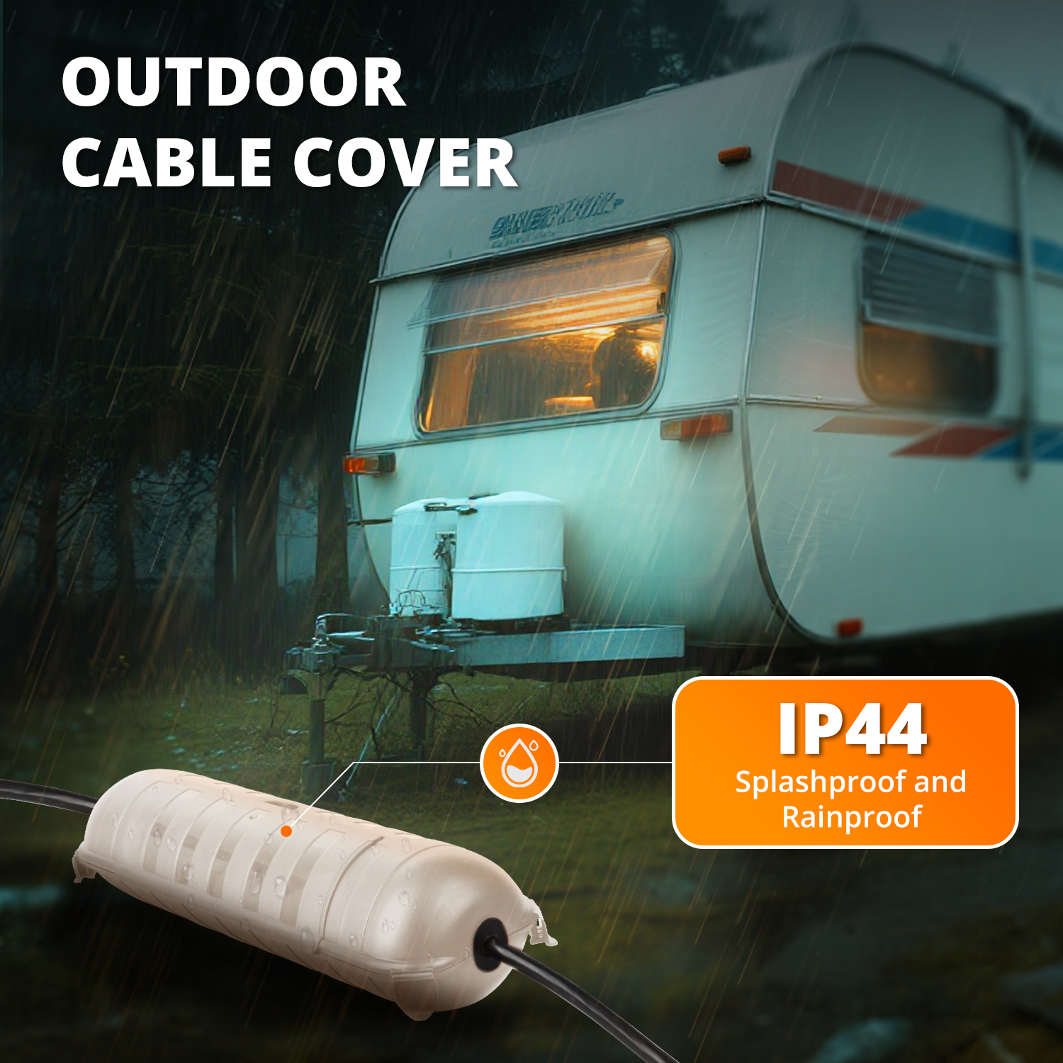 Outdoor Waterproof Connection  - Outdoor Power Lead Cover 리뷰 및 가격