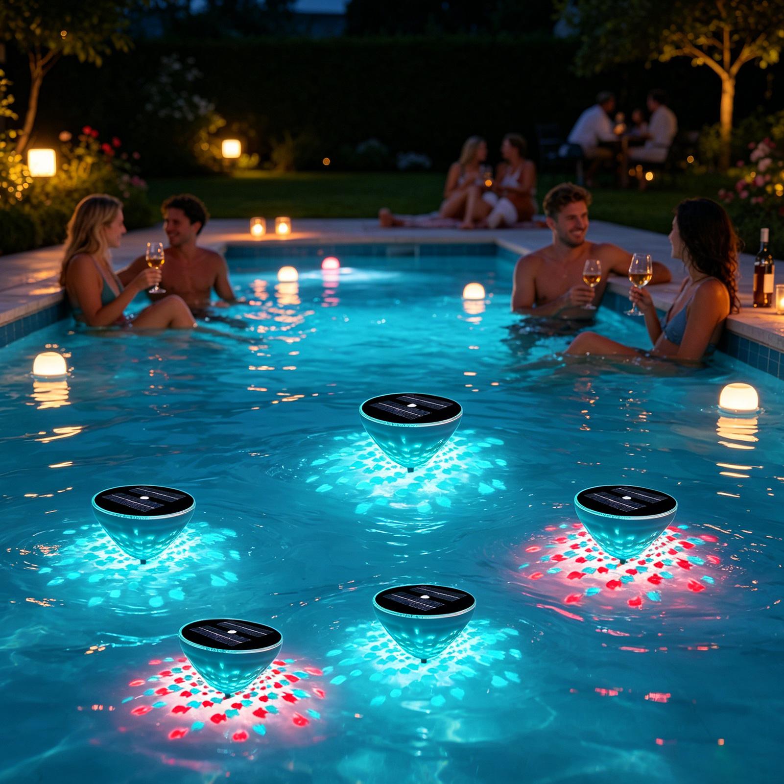Pool Lights Solar Powered 2 Pi - Outdoor Power For Hot Tub 리뷰 및 가격