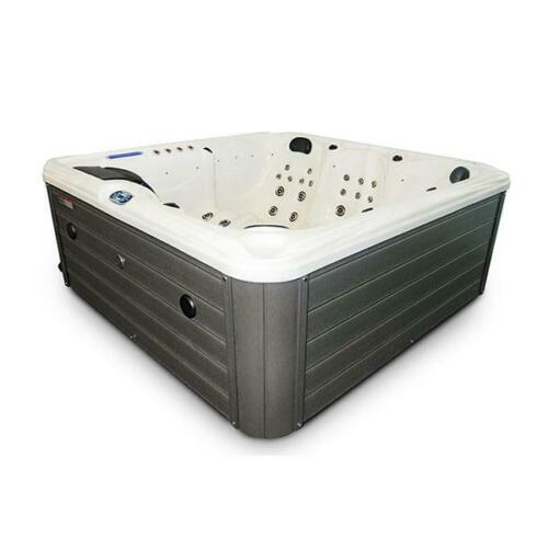 6-Seater Outdoor White Marble  - Outdoor Power For Hot Tub 리뷰 및 가격