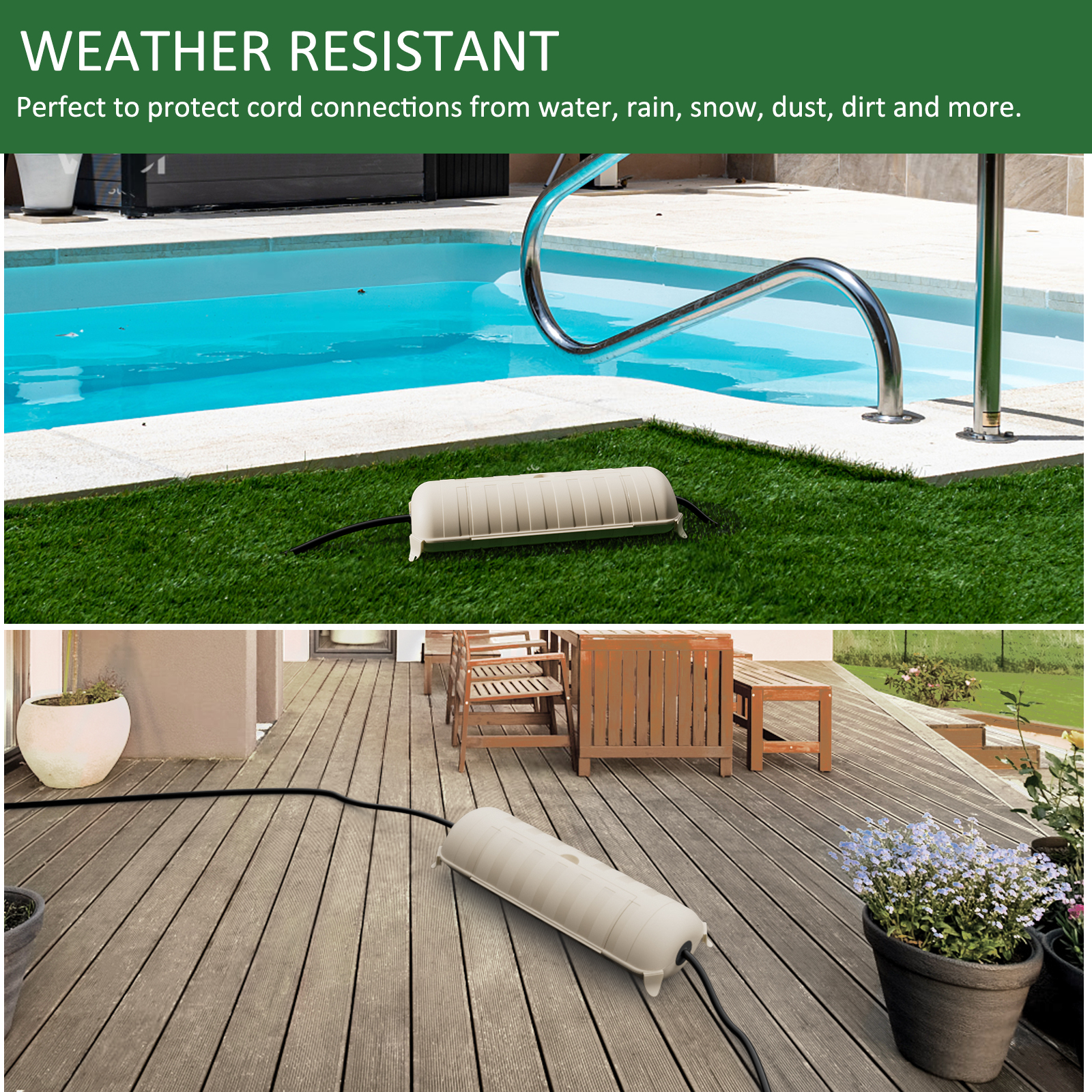Outdoor Waterproof Connection  - Outdoor Power Lead Cover 리뷰 및 가격