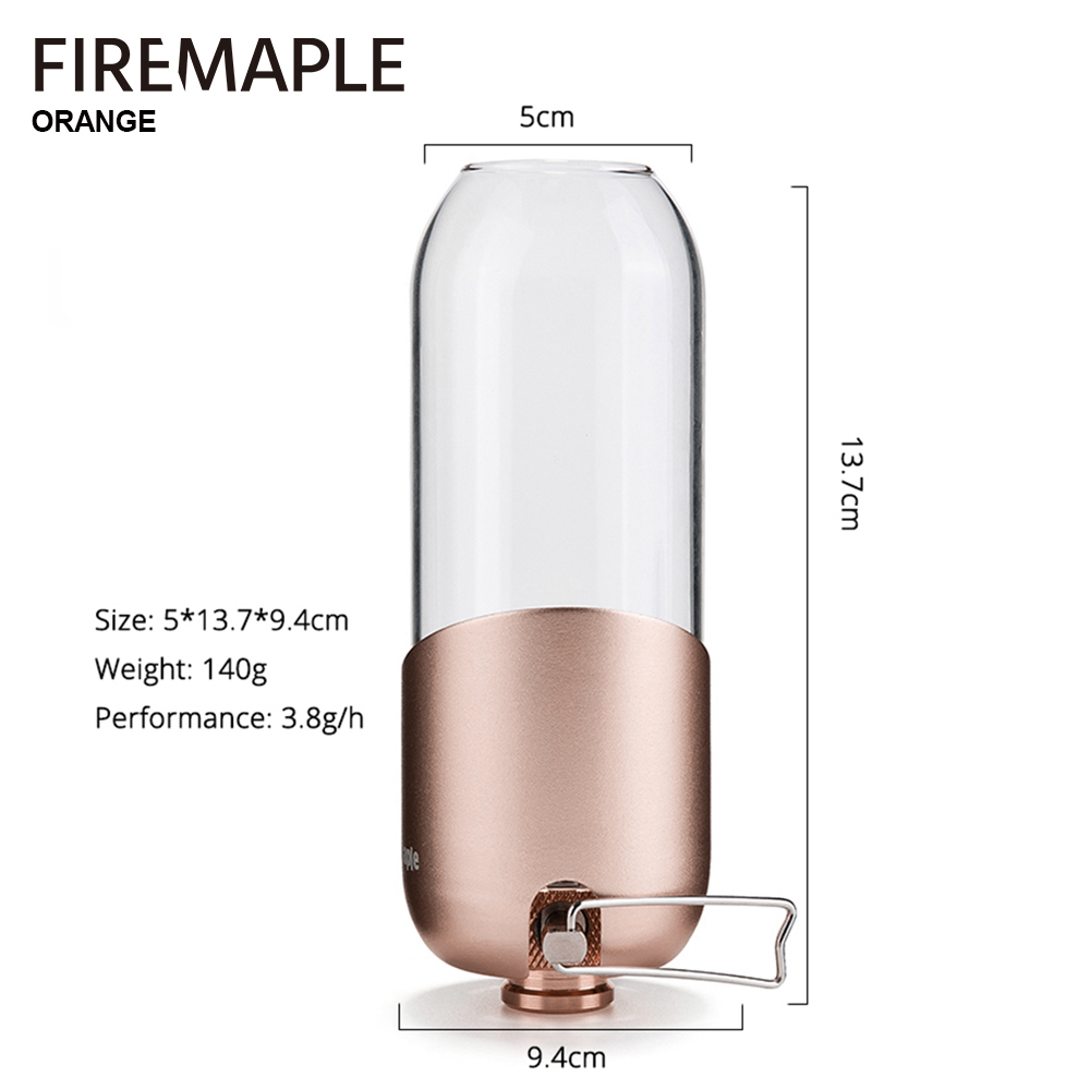 Fire Maple Orange Gas Lantern  - Outdoor Power Burner 리뷰 및 가격