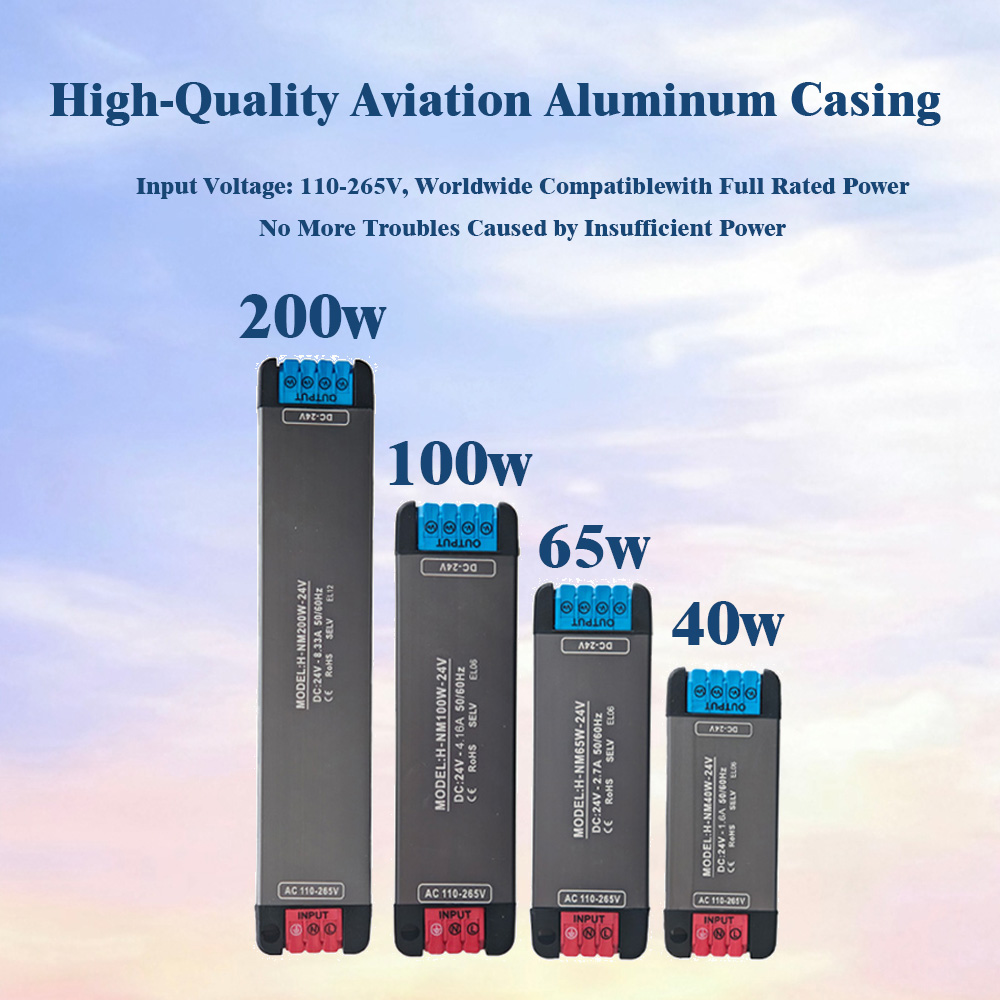 DC24V 200W 100W 65W 40W  Ultra - Outdoor Power Supply 12V 리뷰 및 가격