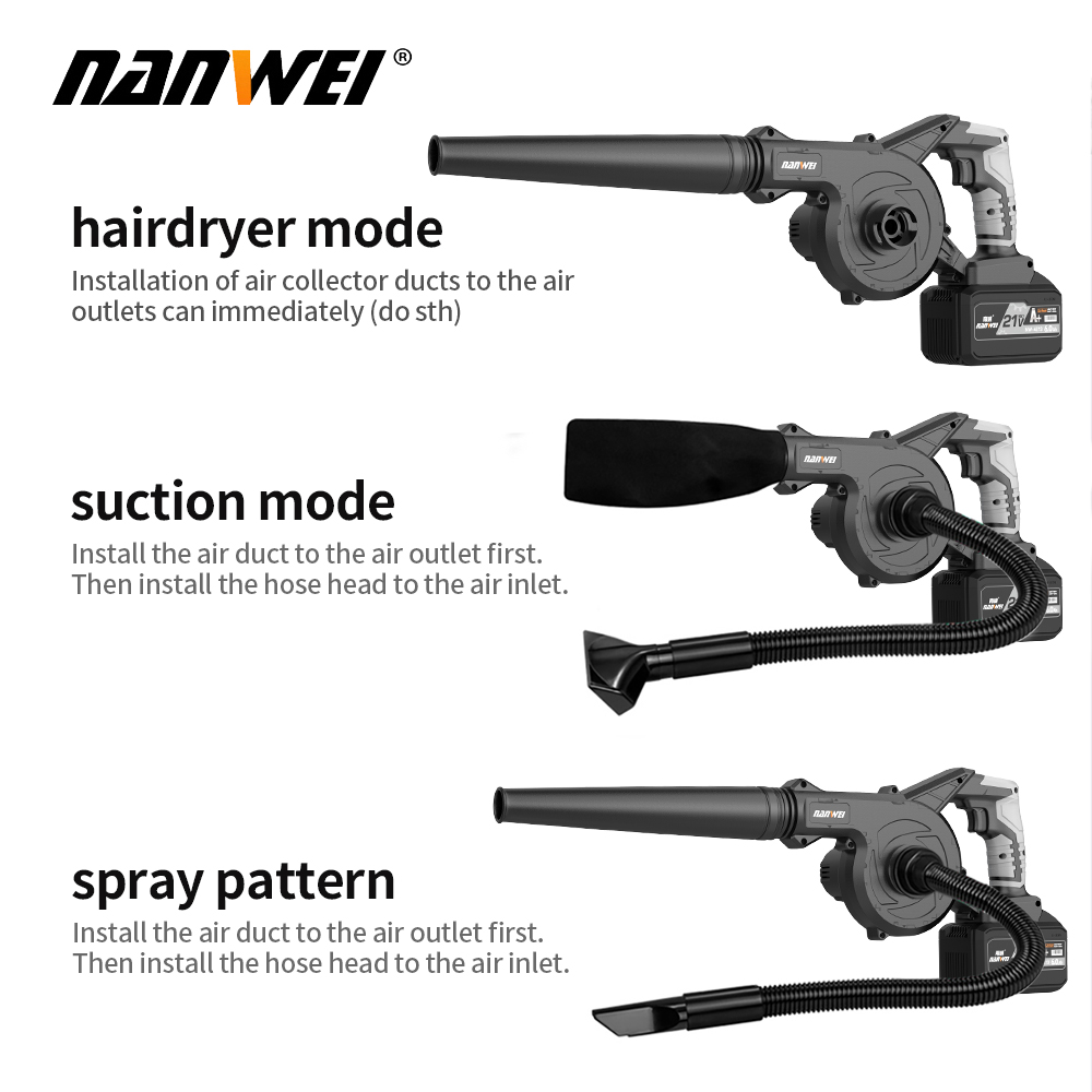 Cordless 500CFM 130MPH Electri - Leaf Blower Cordless 리뷰 및 가격