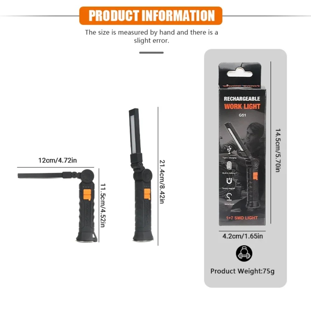 Portable COB LED Flashlight US - Outdoor Power Usb 리뷰 및 가격