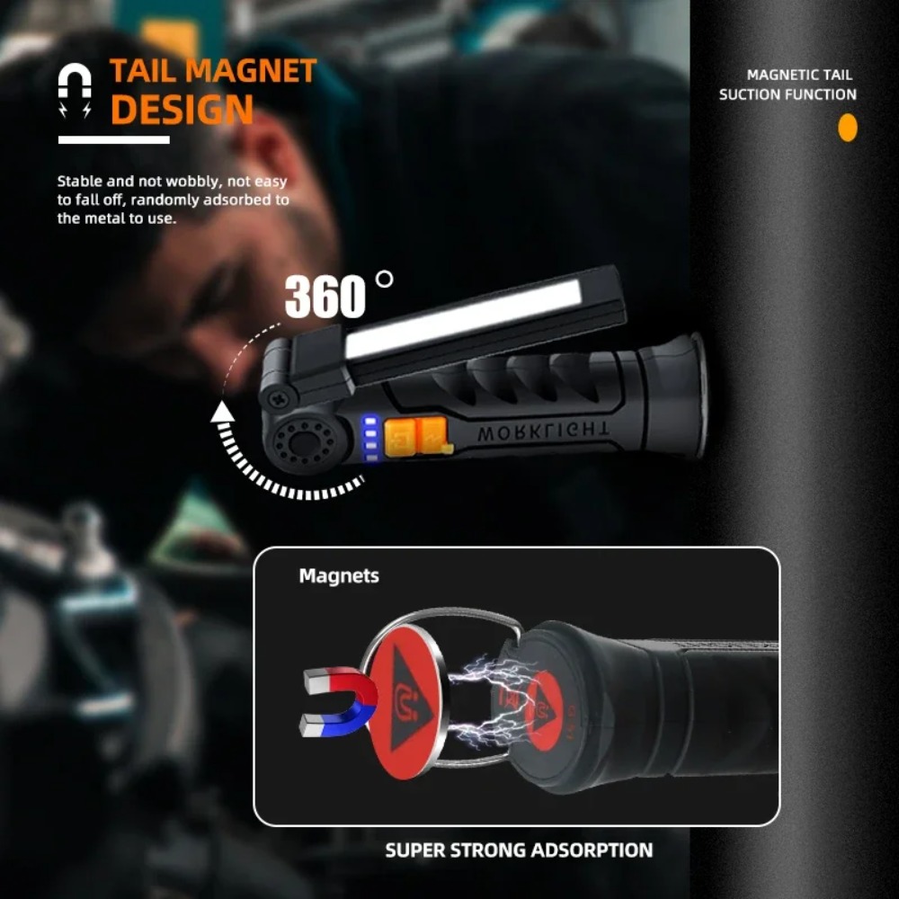 Portable COB LED Flashlight US - Outdoor Power Usb 리뷰 및 가격