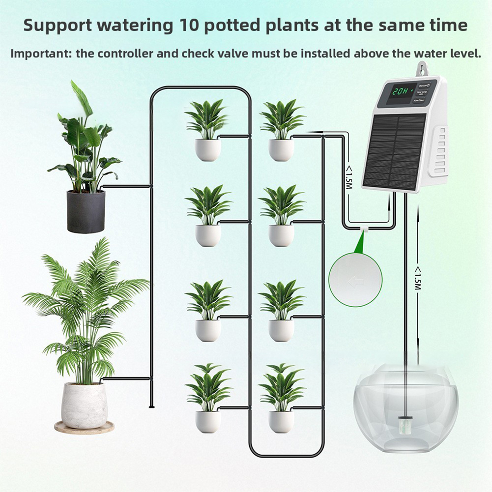 Smart Solar Powered Auto Water - Outdoor Power And Plant 리뷰 및 가격