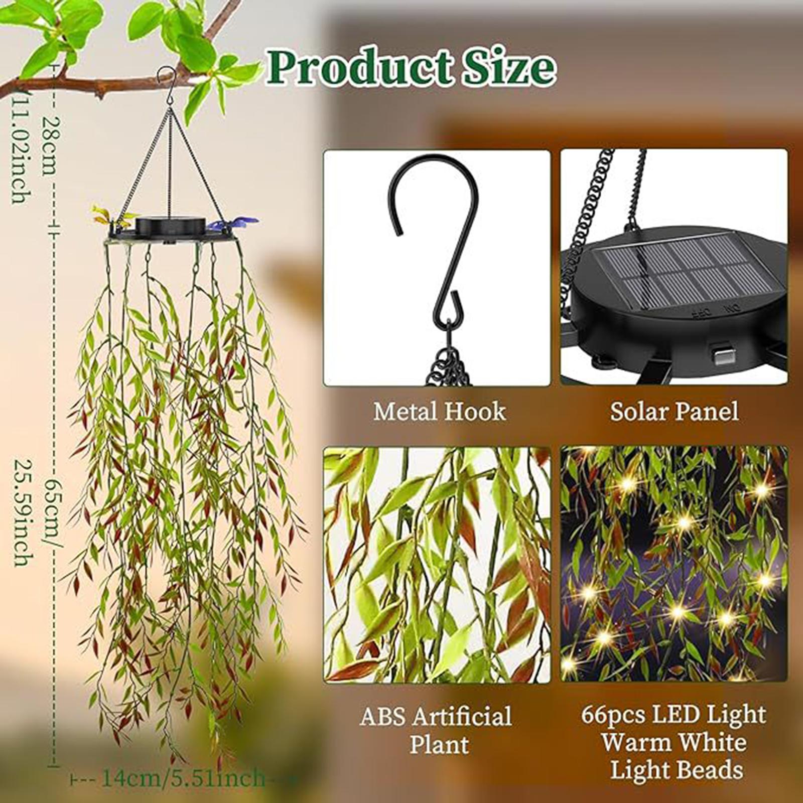 Solar Powered Landscape Hangin - Outdoor Power And Plant 리뷰 및 가격