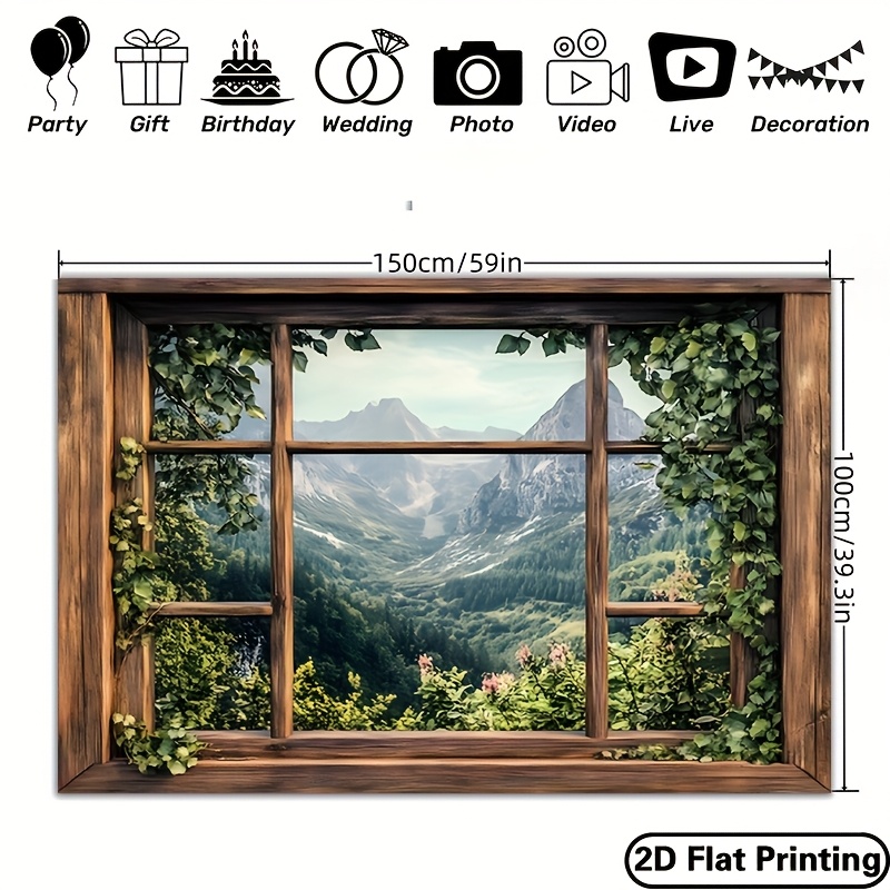 1 piece, green plant window vi - Outdoor Power And Plant 리뷰 및 가격
