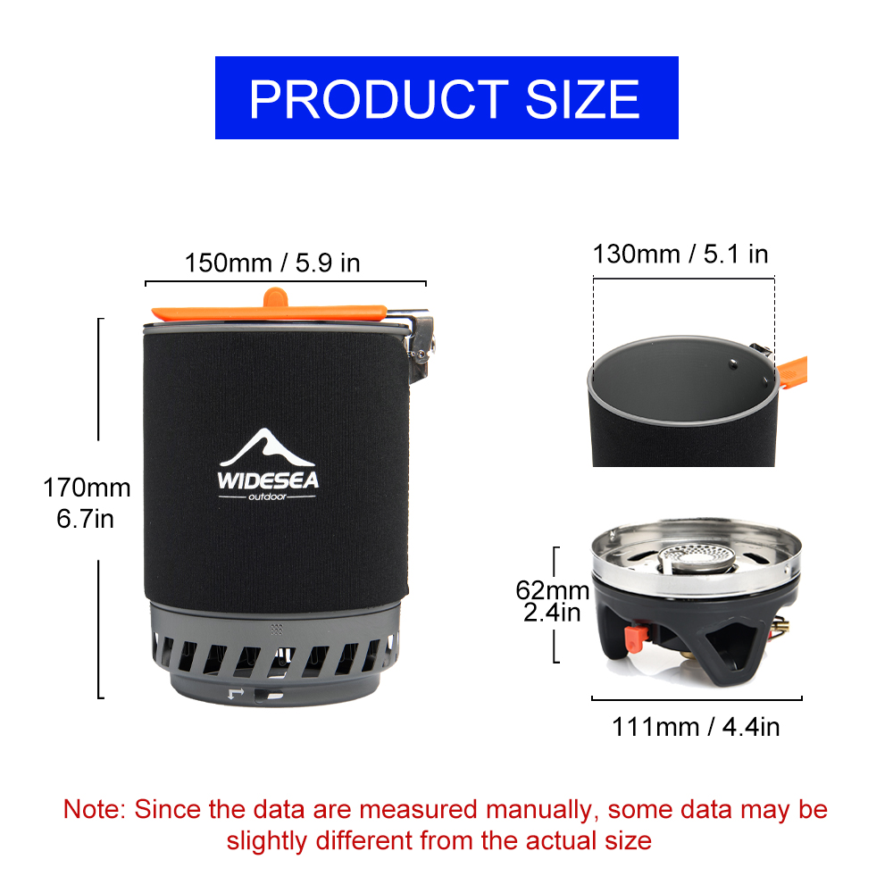Widesea Camping Cooking System - Outdoor Power Burner 리뷰 및 가격