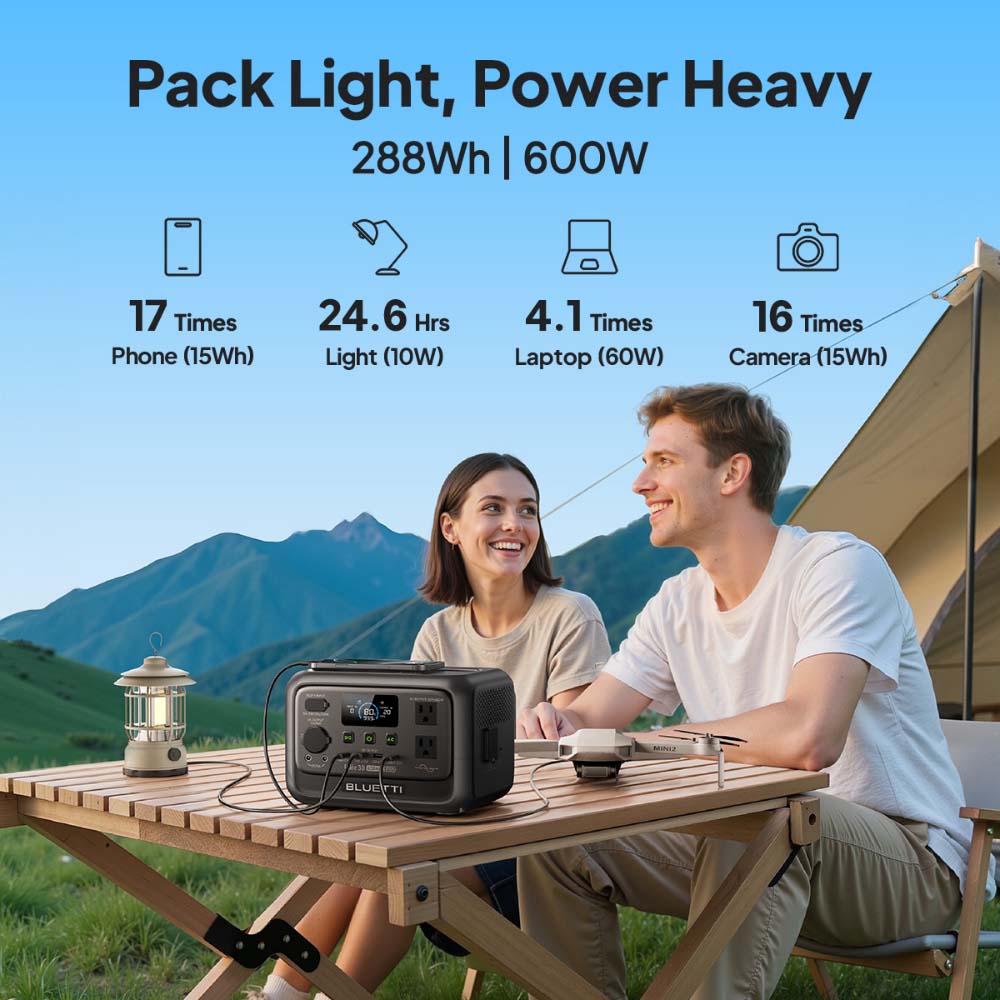 【Renew】BLUETTI Elite 30 V2 Por - Outdoor Powerwall 리뷰 및 가격