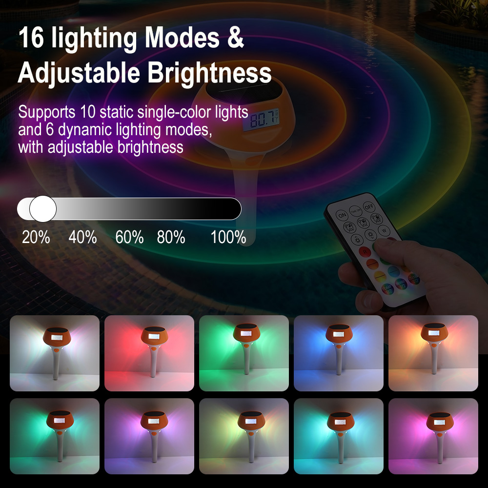 Floating Digital Solar Pool Th - Outdoor Power For Hot Tub 리뷰 및 가격