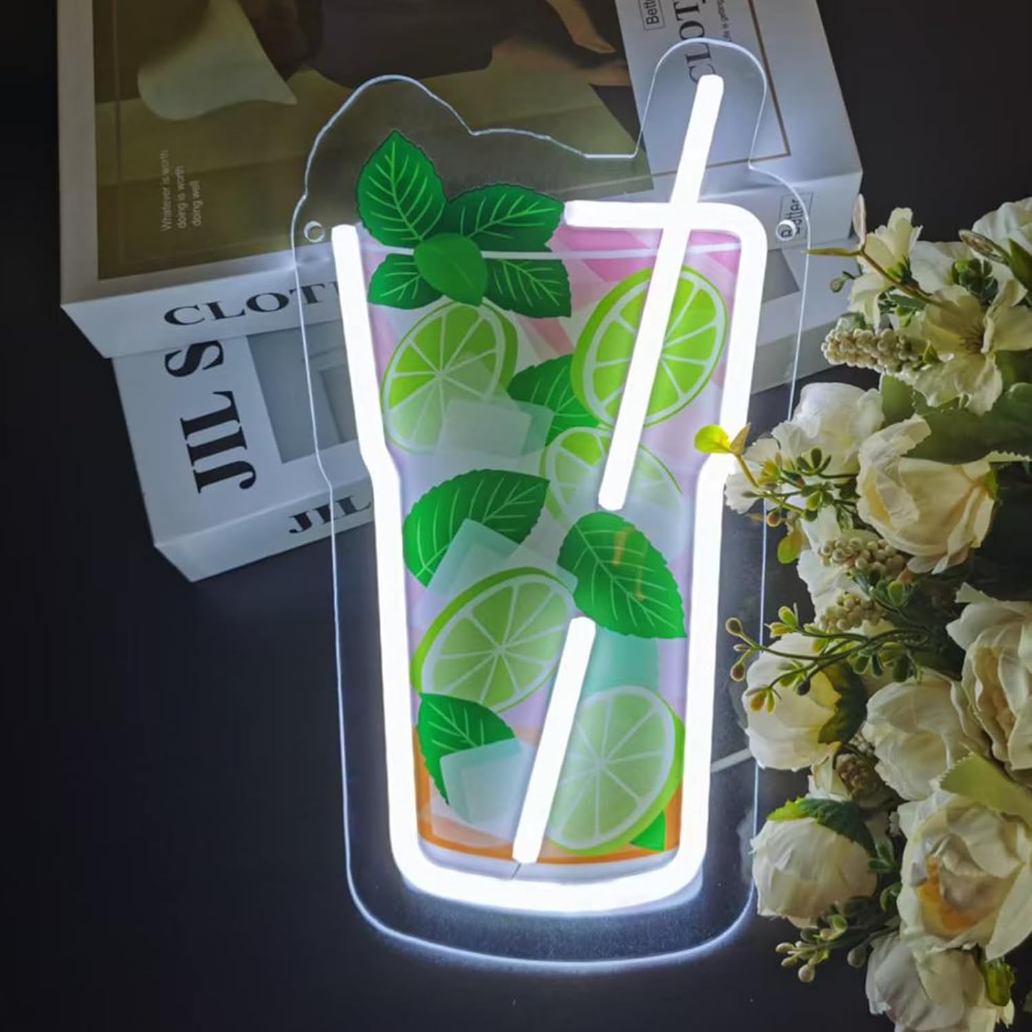 Mojito Cocktail Neon Sign Summ - Outdoor Kitchen Power 리뷰 및 가격