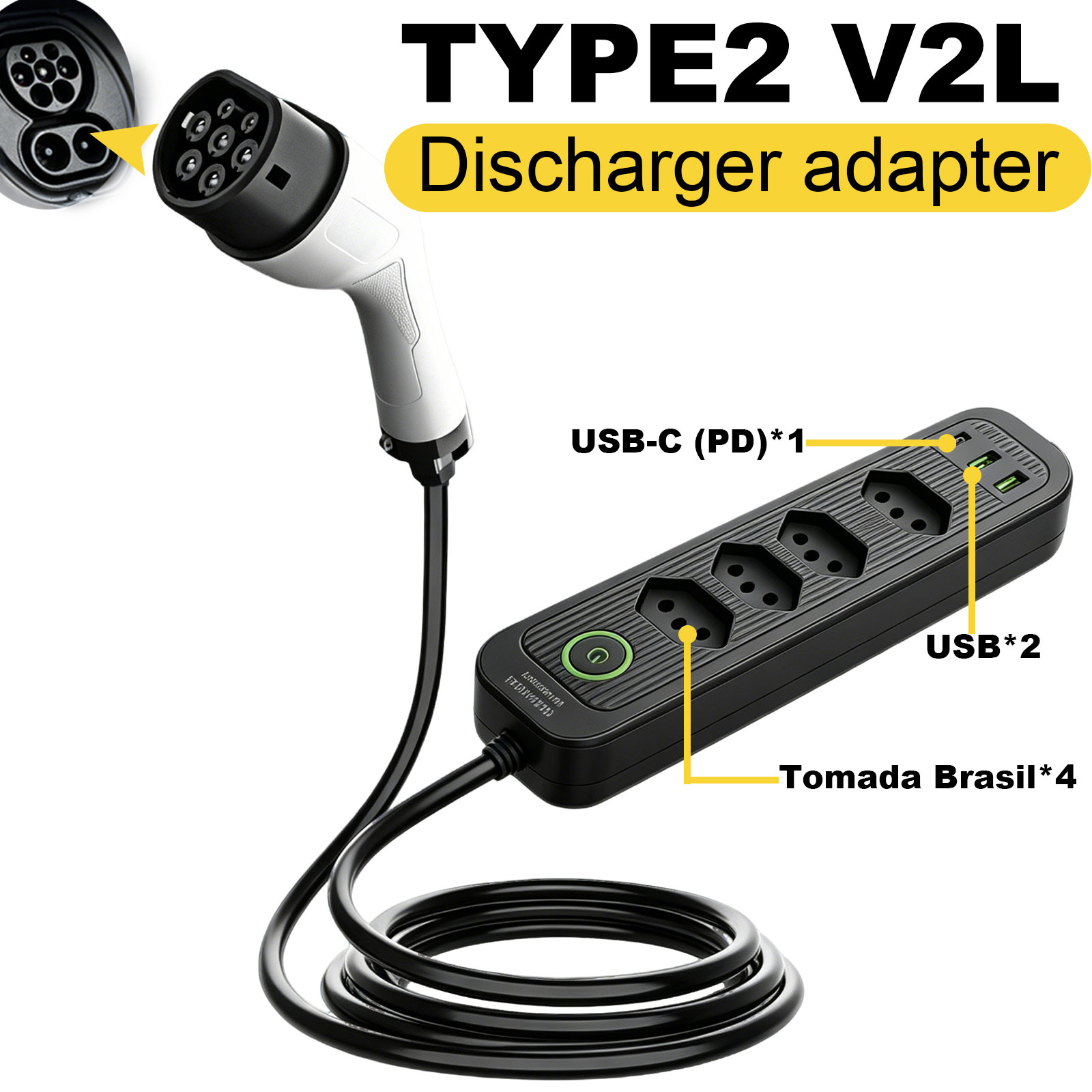 Type2 V2L Discharge Adapter 16 - Outdoor Powerwall 리뷰 및 가격