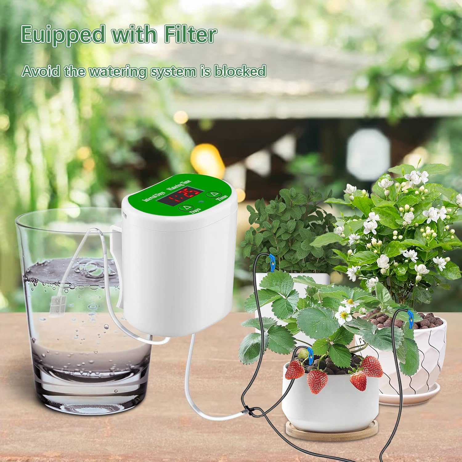 Outdoor Garden Plant Watering  - Outdoor Power And Plant 리뷰 및 가격