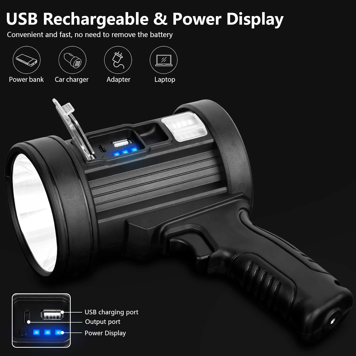 900000LM Rechargeable Led Spot - Outdoor Power Repair 리뷰 및 가격