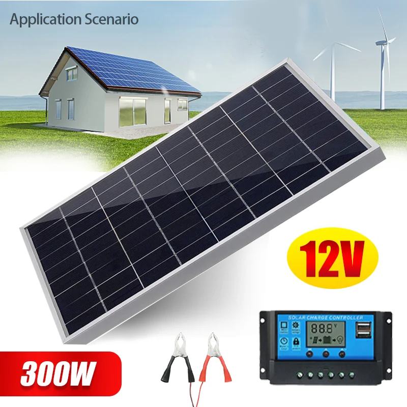 600W 12V Complete Solar Panel  - Outdoor Power Supply 12V 리뷰 및 가격