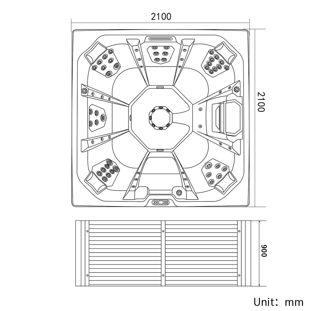 High Quality White Acrylic Spa - Outdoor Power For Hot Tub 리뷰 및 가격