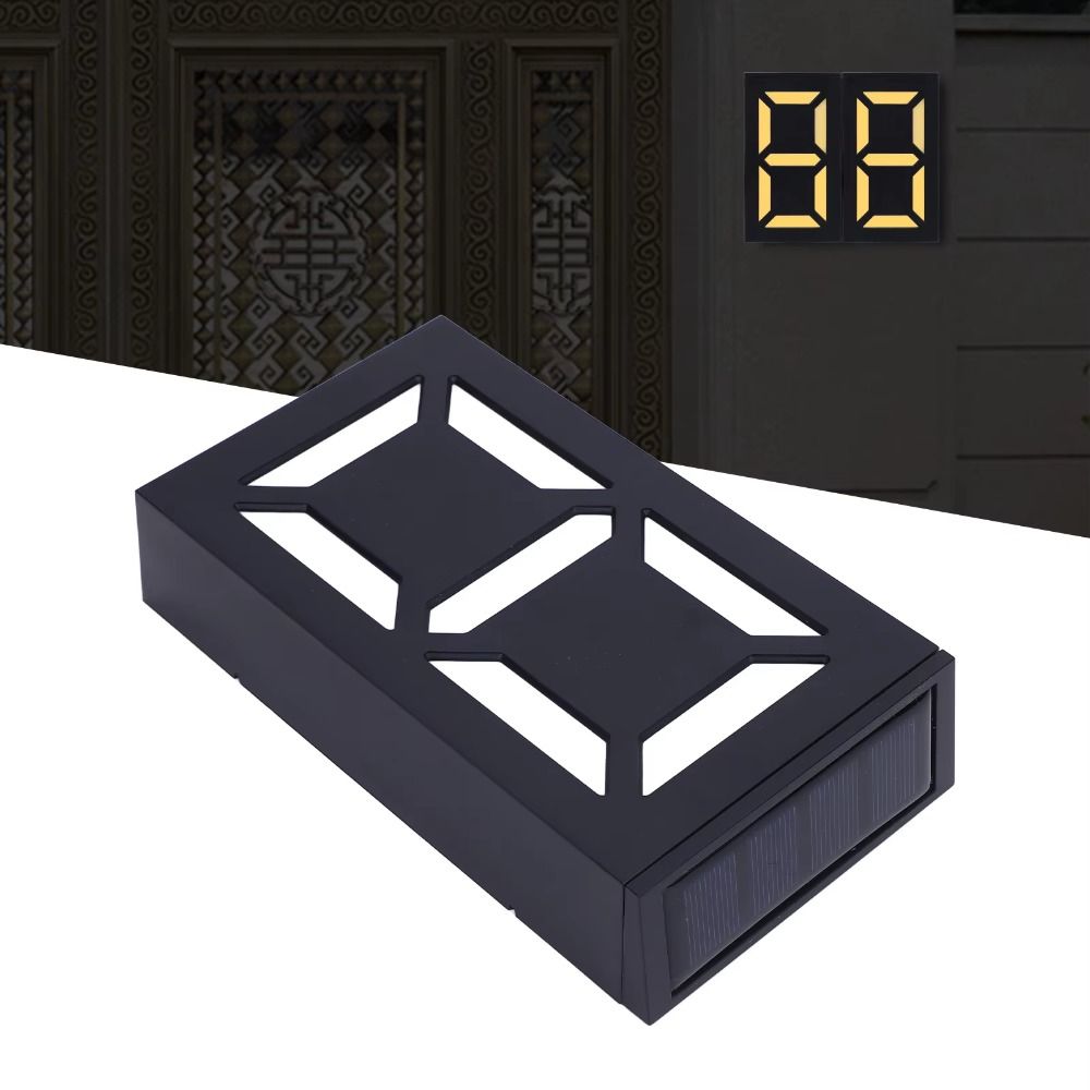 Auto Light Control Solar LED H - Outdoor Power Number 리뷰 및 가격