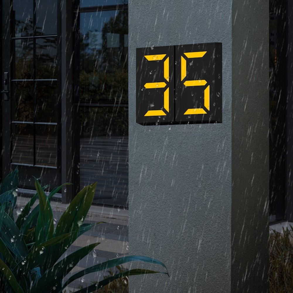 Auto Light Control Solar LED H - Outdoor Power Number 리뷰 및 가격