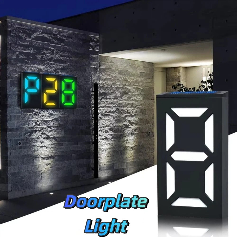 Auto Light Control Solar LED H - Outdoor Power Number 리뷰 및 가격