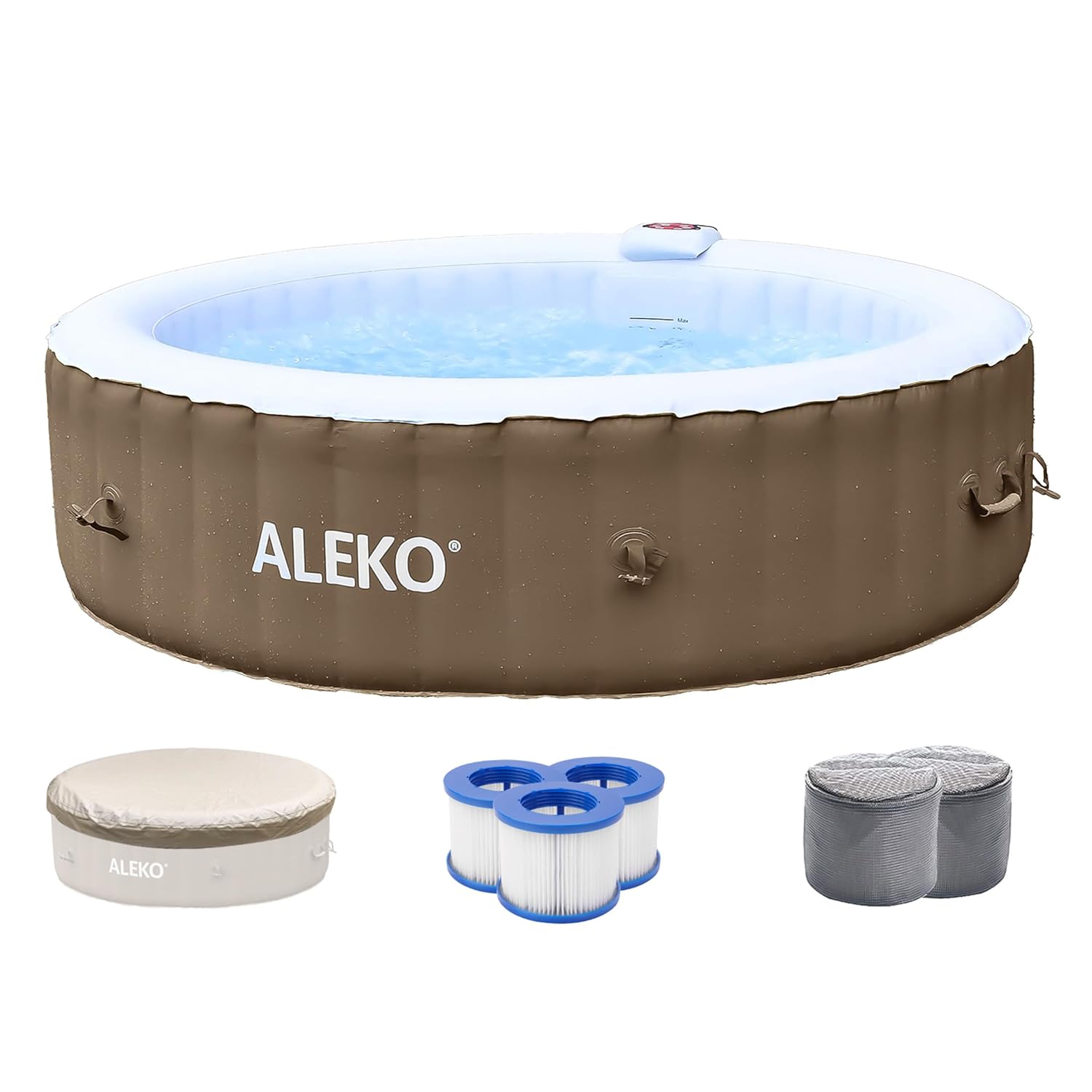 6-Person 265-Gallon Inflatable - Outdoor Power For Hot Tub 리뷰 및 가격