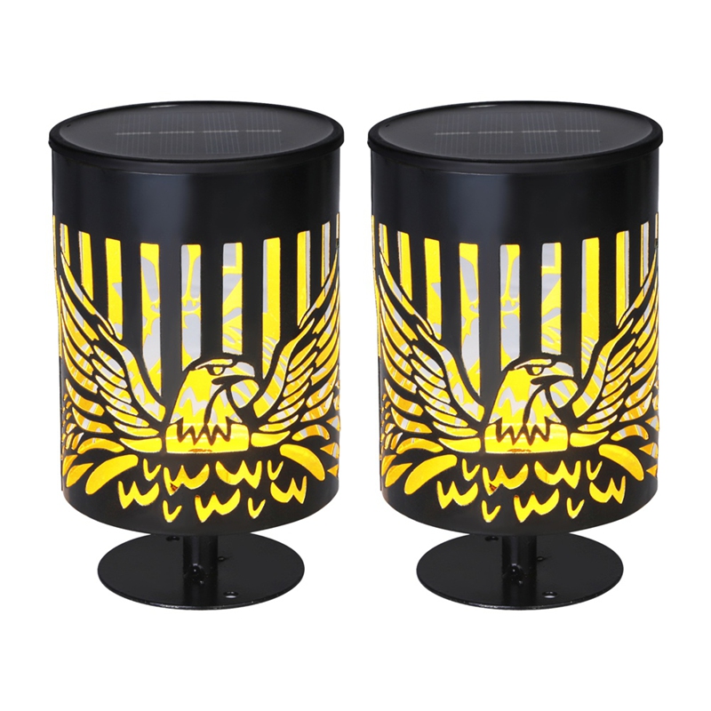 2 Pack Solar Fence Lights Meta - Outdoor Powerwall 리뷰 및 가격