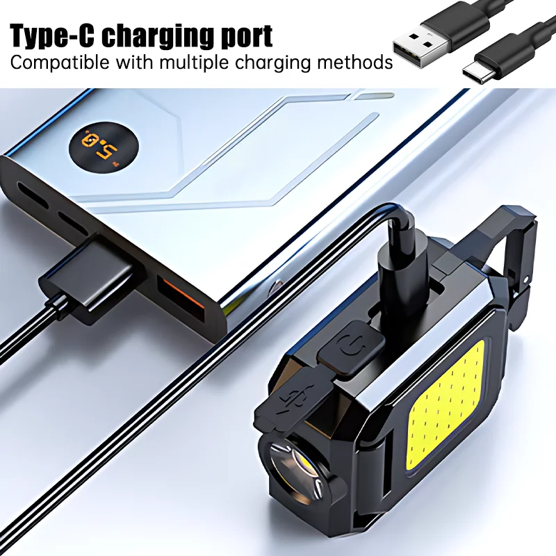 Mini LED Handheld Flashlights  - Outdoor Power Usb 리뷰 및 가격