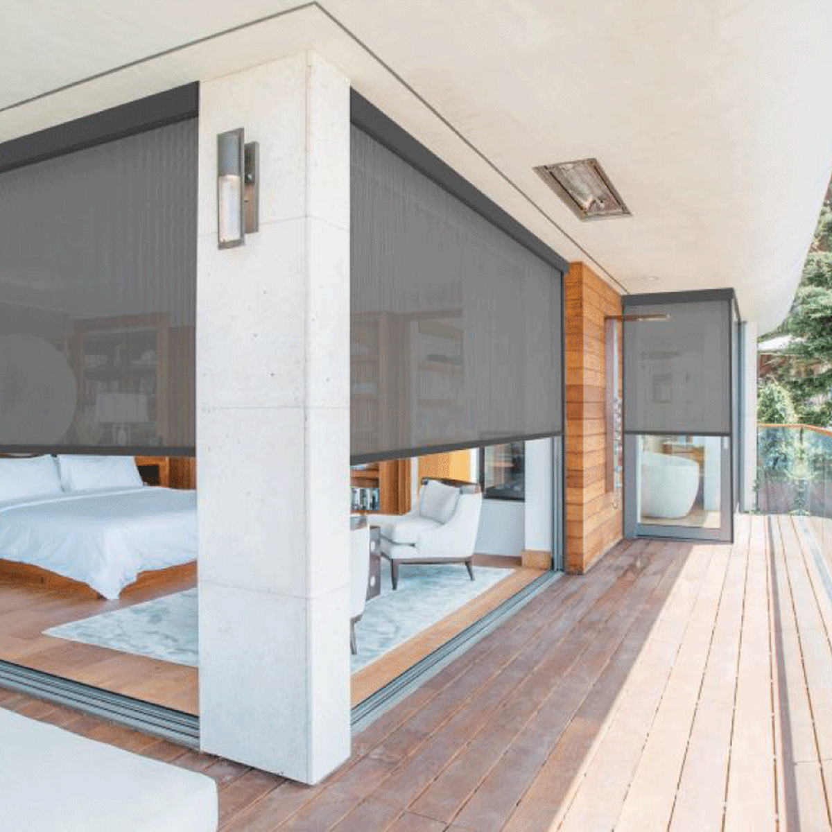 Smart Blackout Outdoor Windpro - Outdoor Power Blinds 리뷰 및 가격
