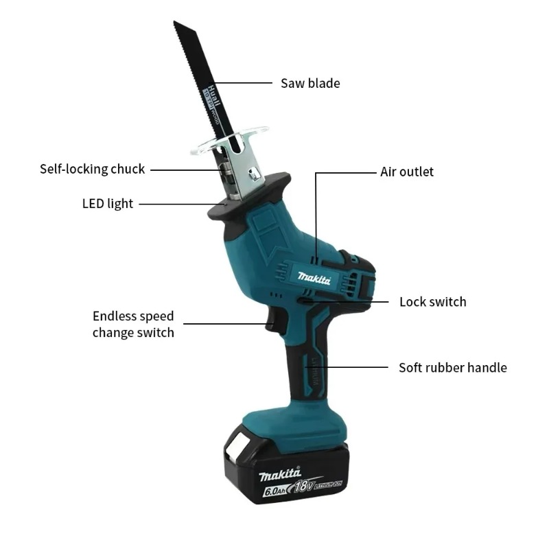 Makita ML-505 Cordless Recipro - Electric Chainsaw Battery 리뷰 및 가격