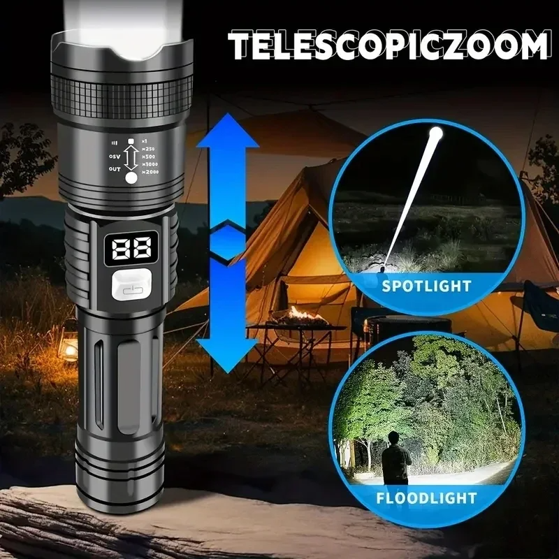 P50 High Brightness Flashlight - Outdoor Power Usb 리뷰 및 가격