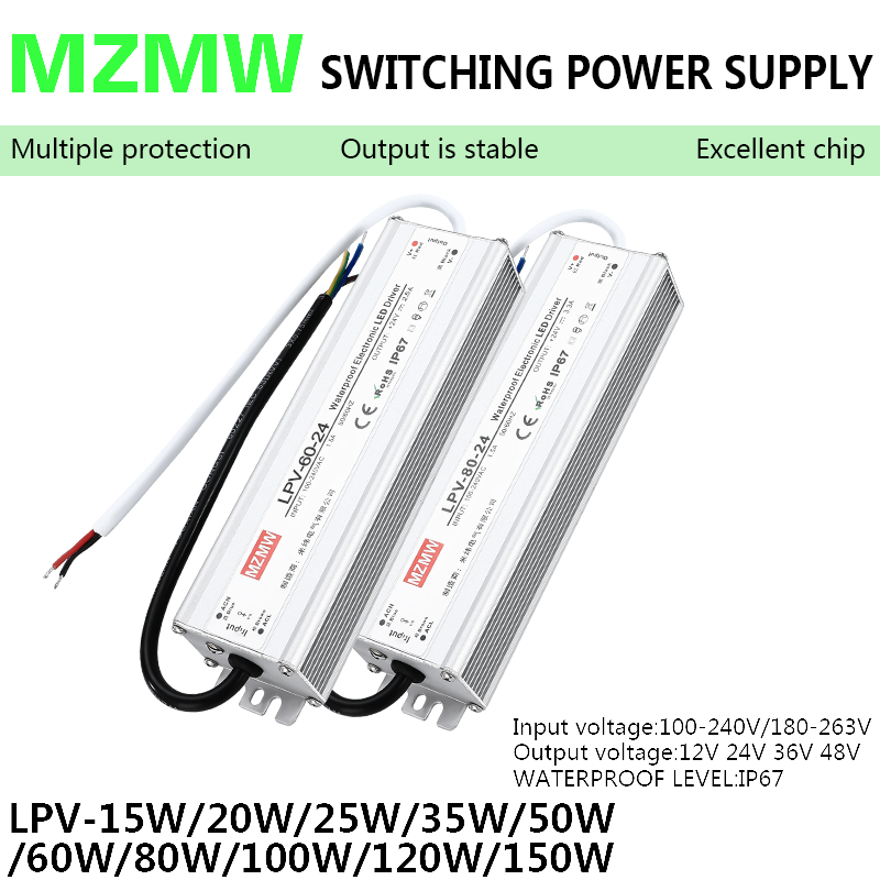 IP67 Waterproof Switching Powe - Outdoor Power Supply 12V 리뷰 및 가격