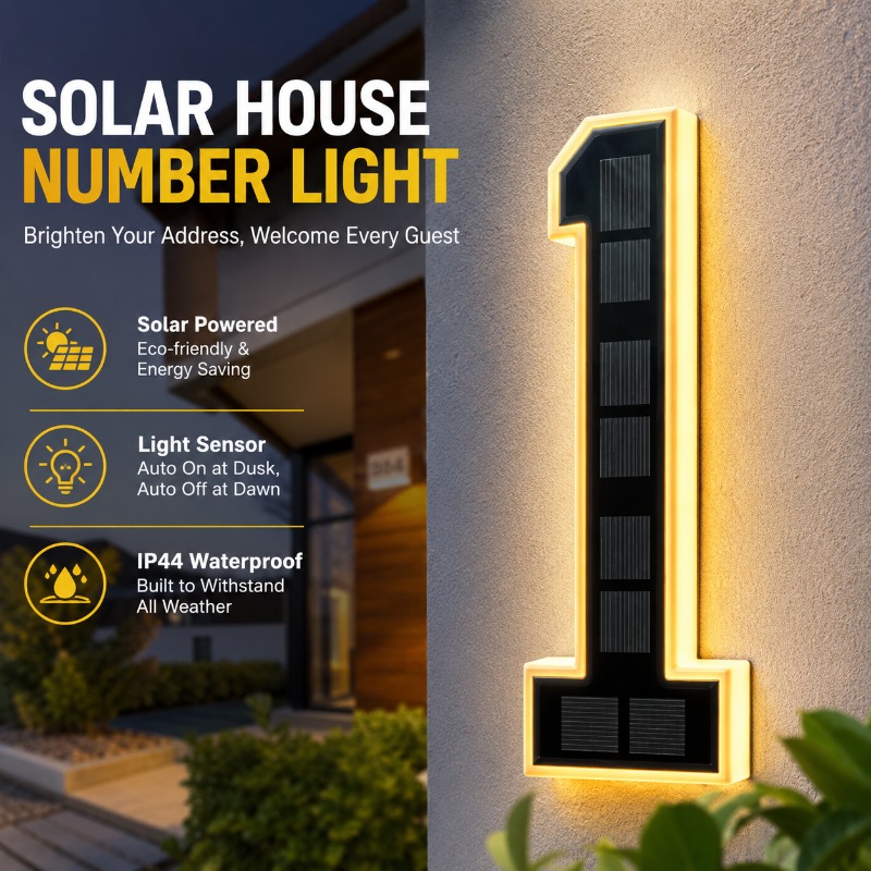 LED Number Door Plate 12V Powe - Outdoor Power Number 리뷰 및 가격