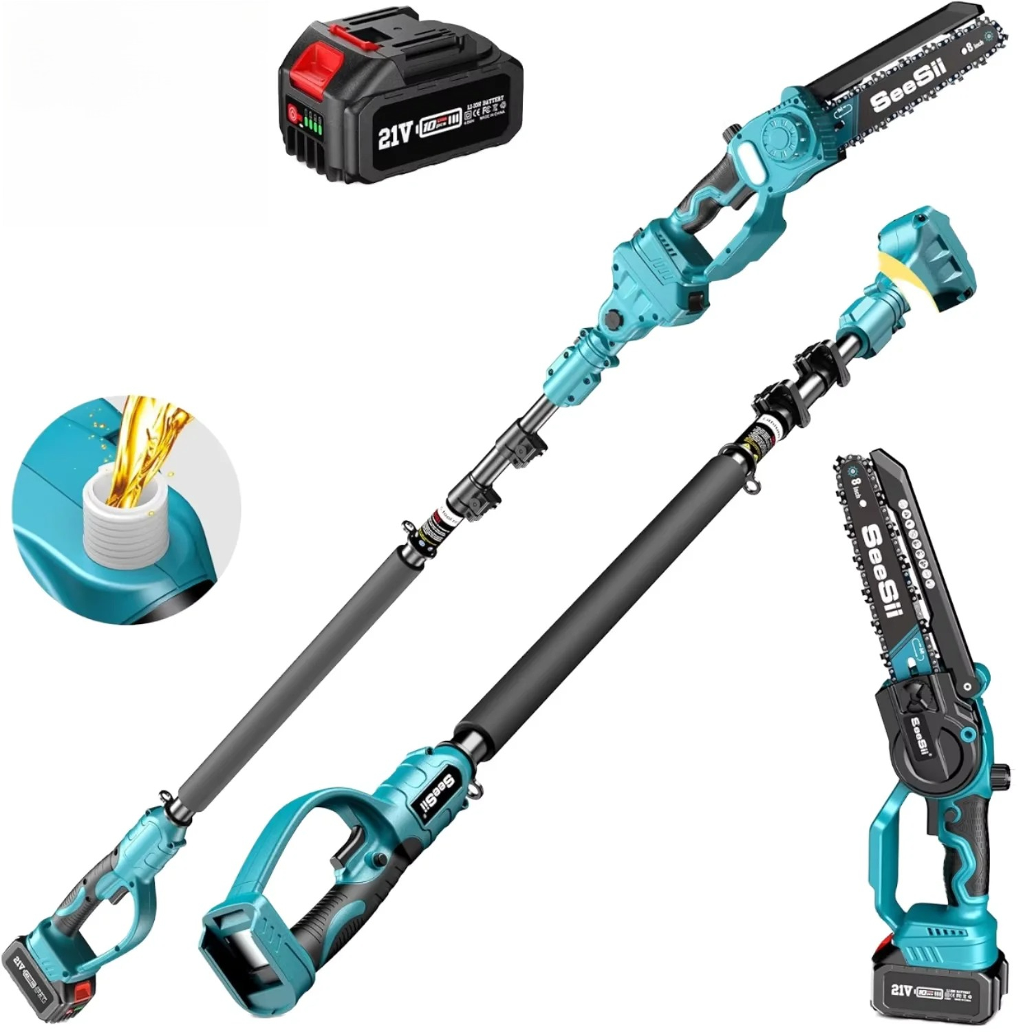 Garden Work Telescopic Pole Ch - Electric Chainsaw Battery 리뷰 및 가격