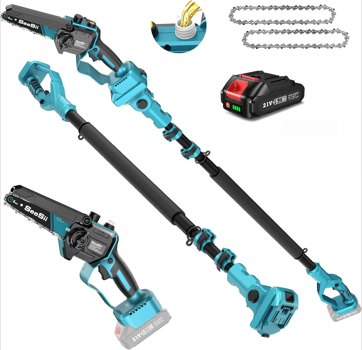 Garden Work Telescopic Pole Ch - Electric Chainsaw Battery 리뷰 및 가격