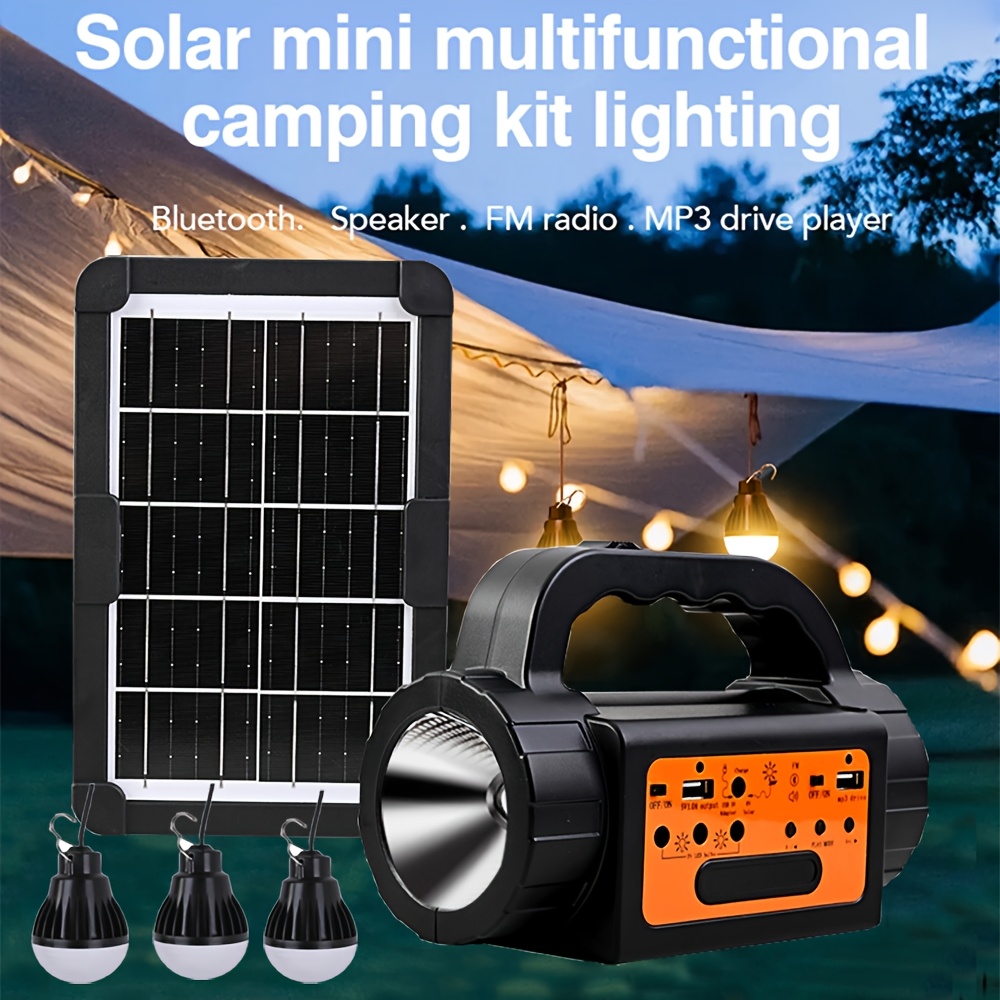 Solar Rechargeable Camping Lig - Outdoor Power Usb 리뷰 및 가격
