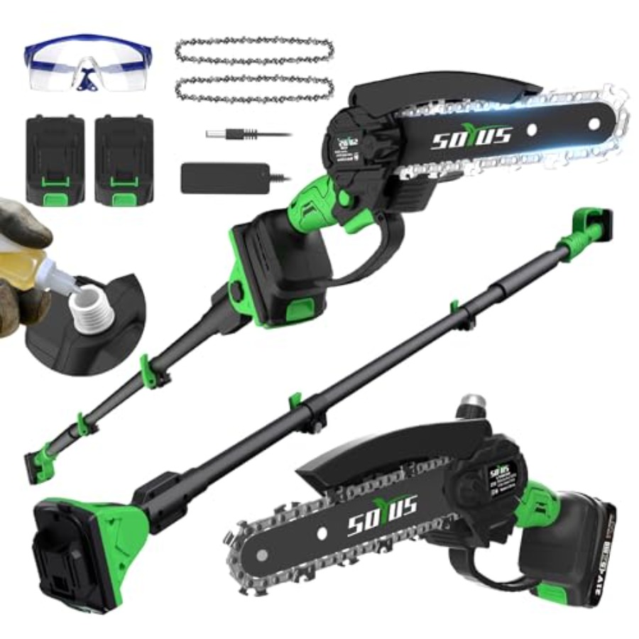 2-IN-1 Electric Pole Saws for  - Electric Chainsaw Battery 리뷰 및 가격