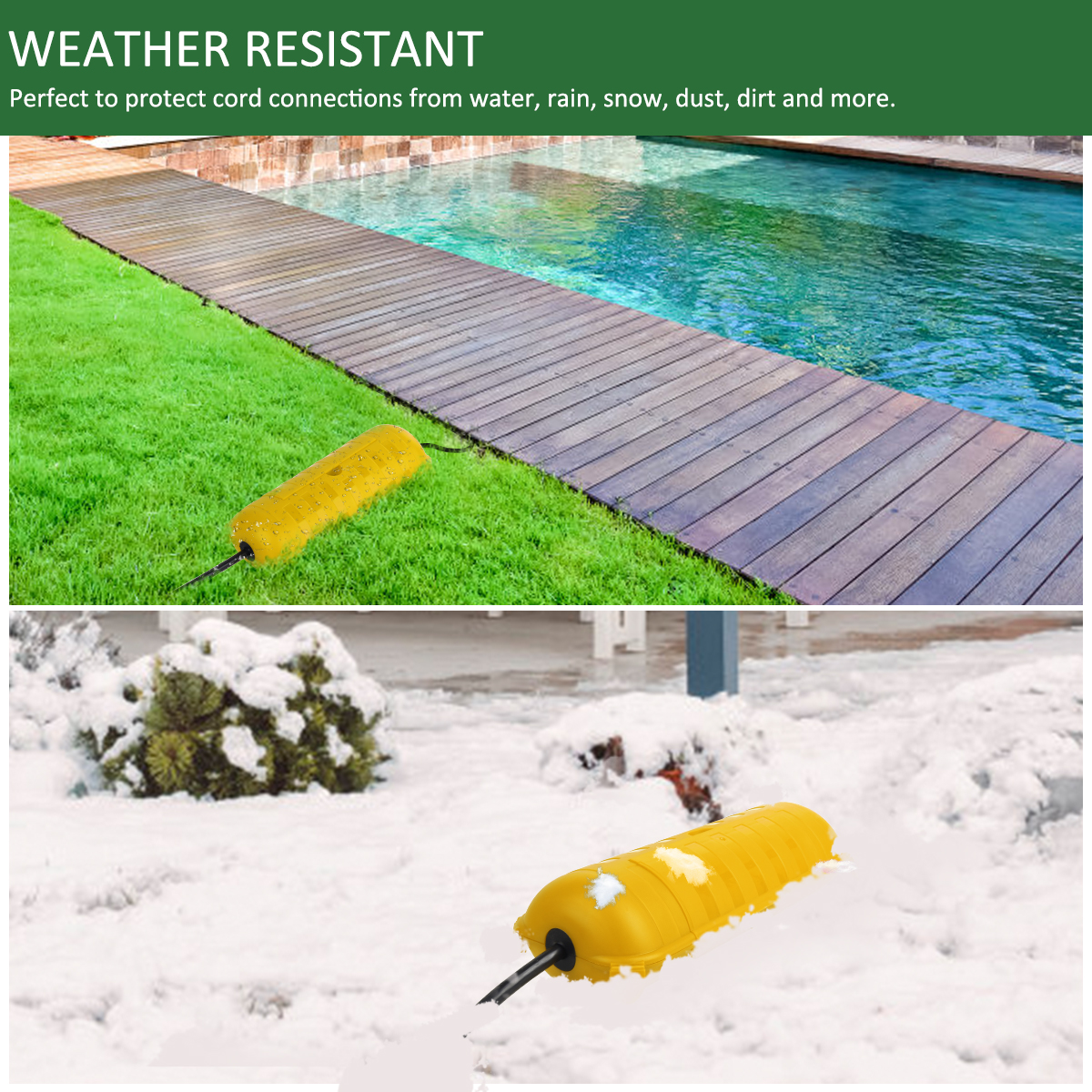 Outdoor Waterproof Electrical  - Outdoor Power Lead Cover 리뷰 및 가격