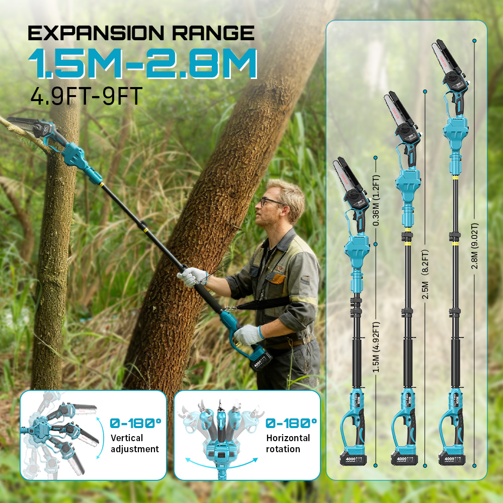 Seesii 3-in-1 Brushless Cordle - Electric Chainsaw Battery 리뷰 및 가격