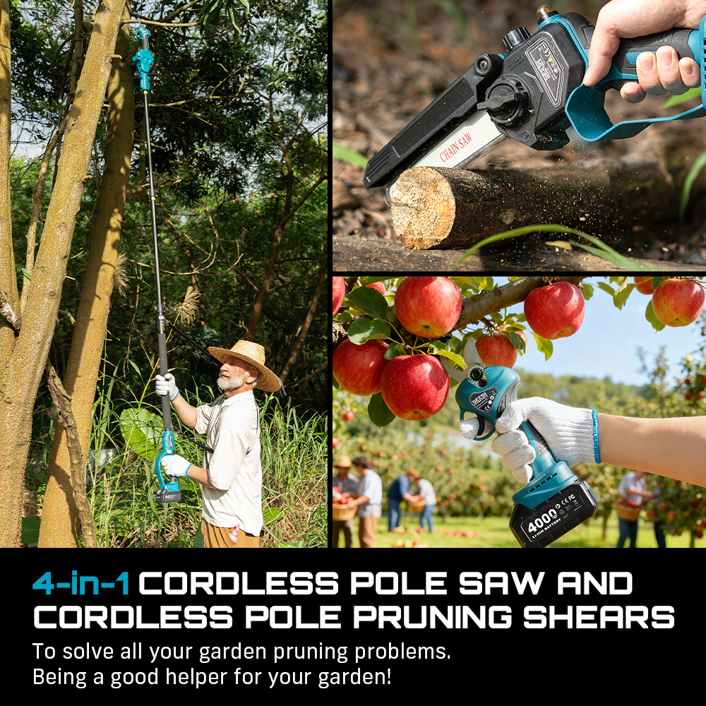 Seesii 3-in-1 Brushless Cordle - Electric Chainsaw Battery 리뷰 및 가격