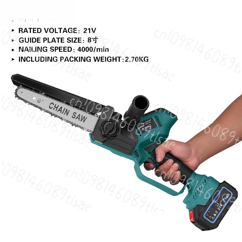 8-Inch Cordless Chainsaw, Lith - Electric Chainsaw Battery 리뷰 및 가격