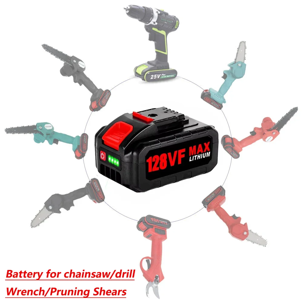 18V 21V 128VF 98VF Rechargeabl - Electric Chainsaw Battery 리뷰 및 가격