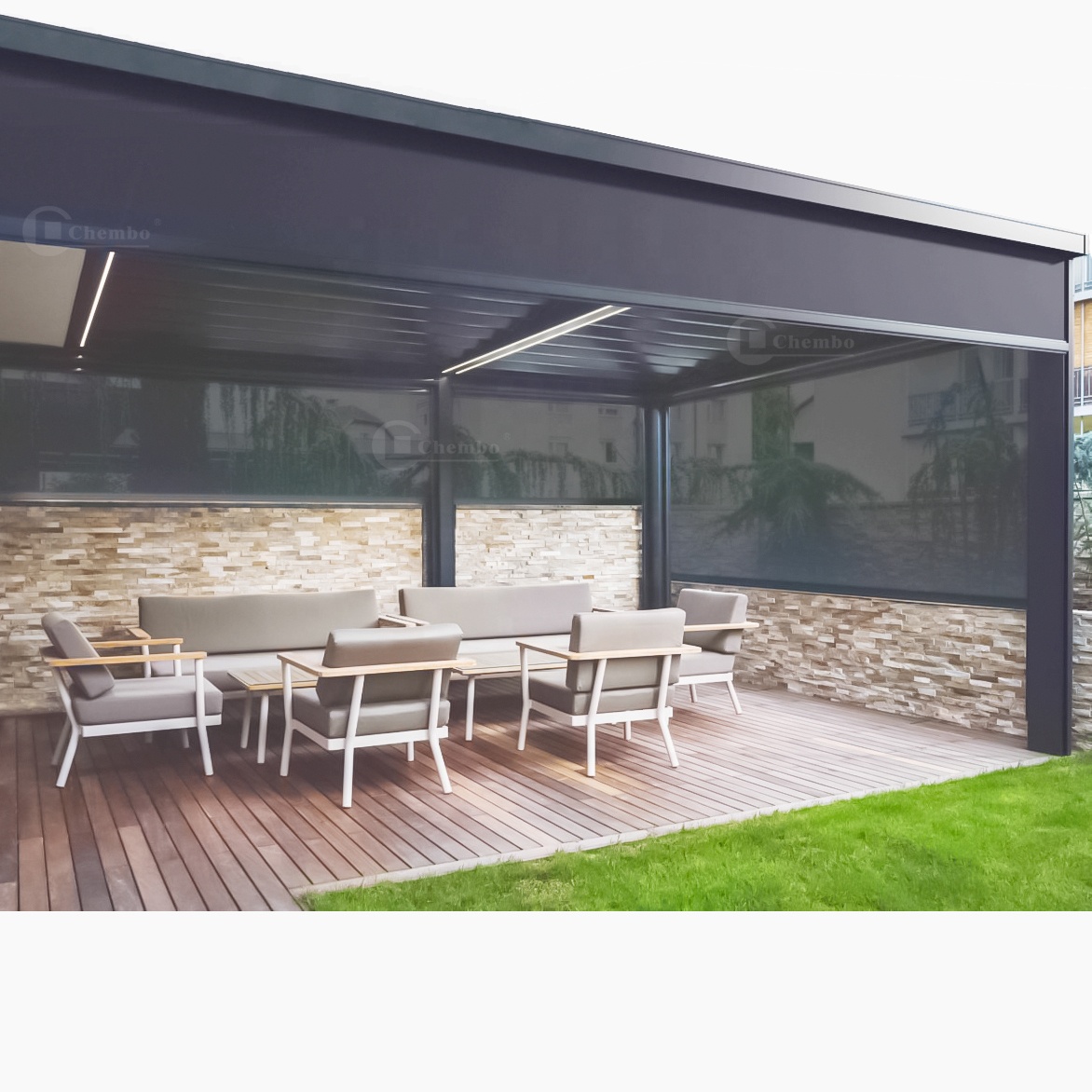 Intelligent Control Waterproof - Outdoor Power Blinds 리뷰 및 가격