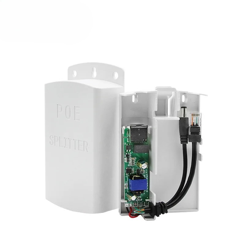 1PCS  POE Splitter 48V to 12V  - Outdoor Power Supply 12V 리뷰 및 가격