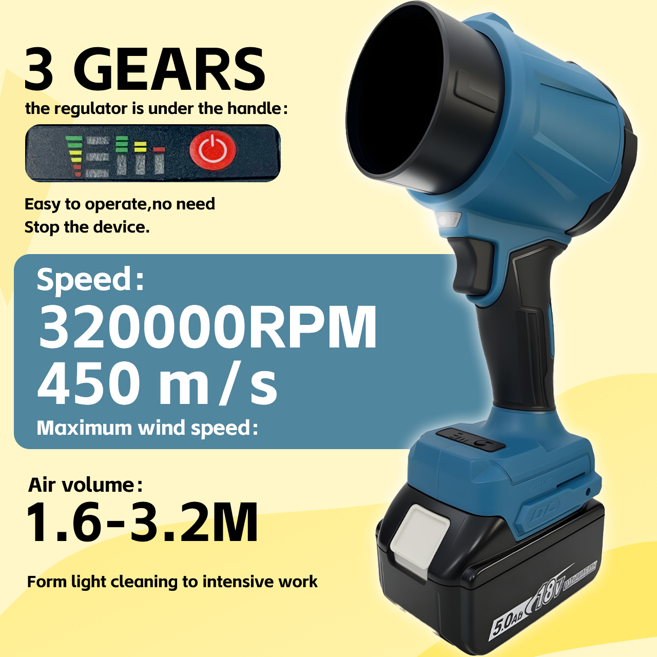ONEVAN 3500W Brushless Electri - Leaf Blower Cordless 리뷰 및 가격