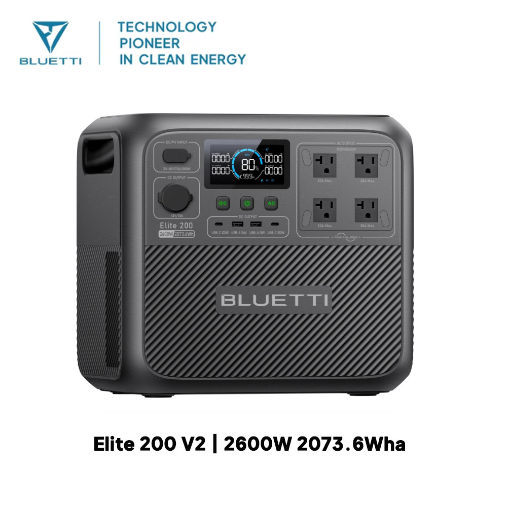 【Renew】BLUETTI Elite 200 V2 Po - Outdoor Powerwall 리뷰 및 가격